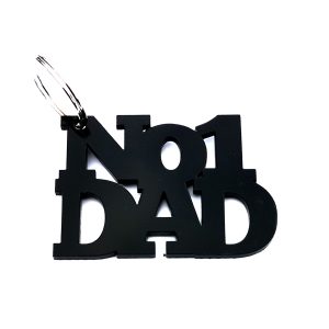 No 1 Dad Keyring