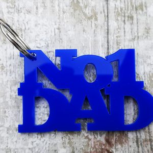 No 1 Dad Keyring