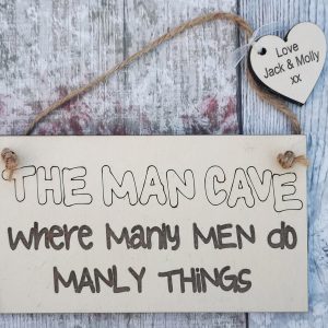 ManCave Plaque
