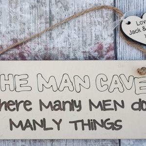 ManCave Plaque