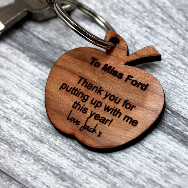 Teacher Gifts Keyring Preschool Primary School MadeAt94