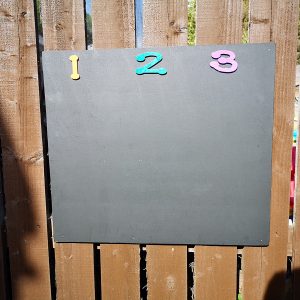 123 Chalkboard (Outdoor + Indoor)