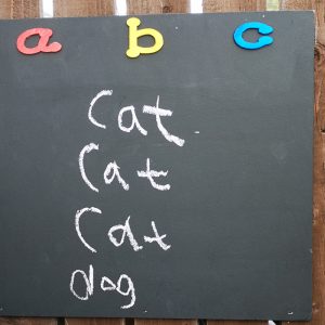 ABC Chalkboard (Outdoor + Indoor)