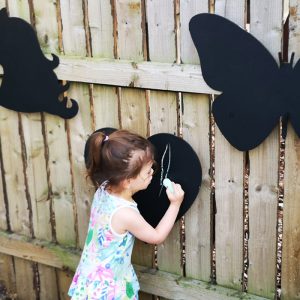 Heart |Butterfly|Unicorn Chalkboard Set (Outdoor + Indoor)