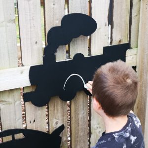 Train Chalkboard (Outdoor + Indoor)