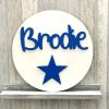 wall sign star
