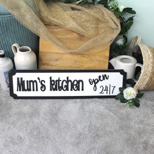 mums kitchen sign